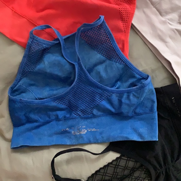 Aerie high neck Tahari T-strap bralette lot - Picture 2 of 6